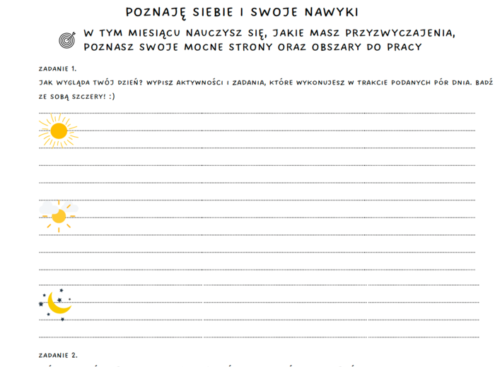 INNOWACJA PEDAGOGICZNA, GODZINA WYCHOWAWCZA, KLASY 4-7, PLANOWANIE CZASU, GOTOWA KARTA INNOWACJI
