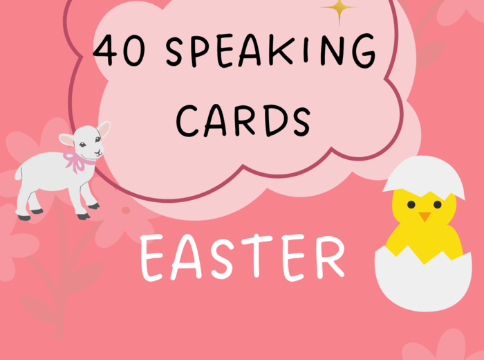 Wielkanoc/ Karty do mówienia/ Mówienie/ Speaking/ Konwersacje/ Easter/ Klasy 4-6/ Klasy 6-8/ Liceum/ SP/ Warm-up/ Rozgrzewka