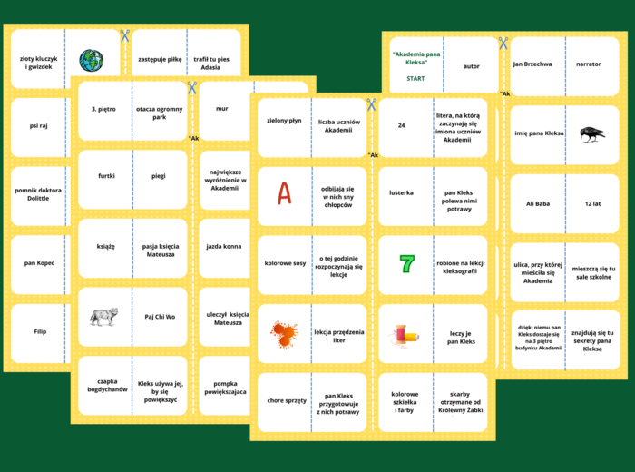 "AKADEMIA PANA KLEKSA" - domino