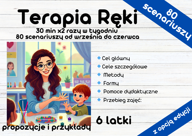 Terapia Ręki - scenariusze - od września do czerwca