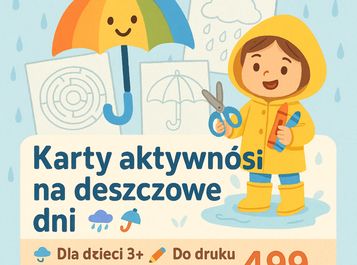 Karty aktywności na deszczowe dni