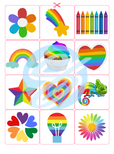 MEMORY DZIEŃ TĘCZY