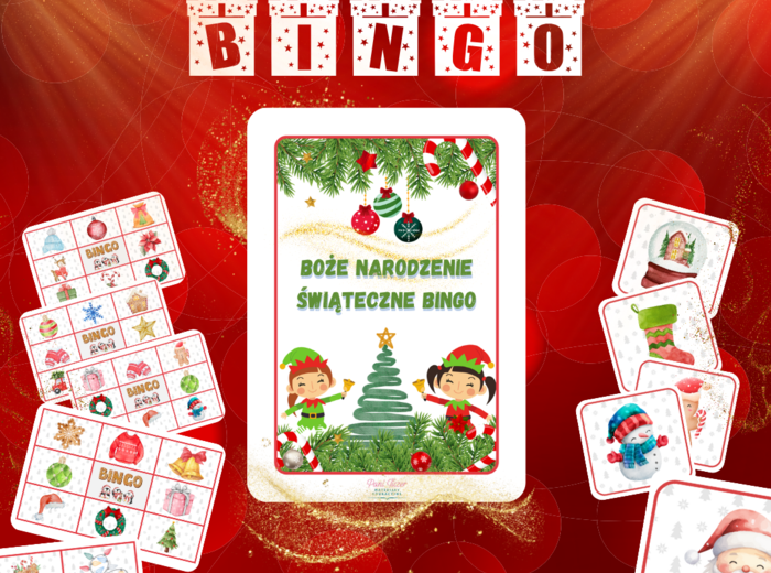 Boże Narodzenie - świąteczna gra BINGO