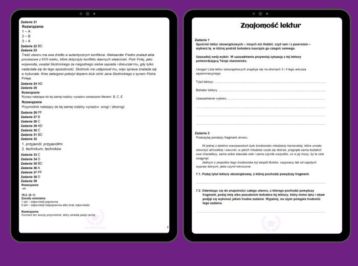 Zbiór zadań 8-klasisty - Polski