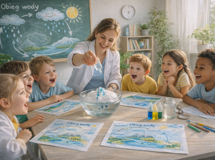 Karty pracy „Eksperymenty z deszczem”