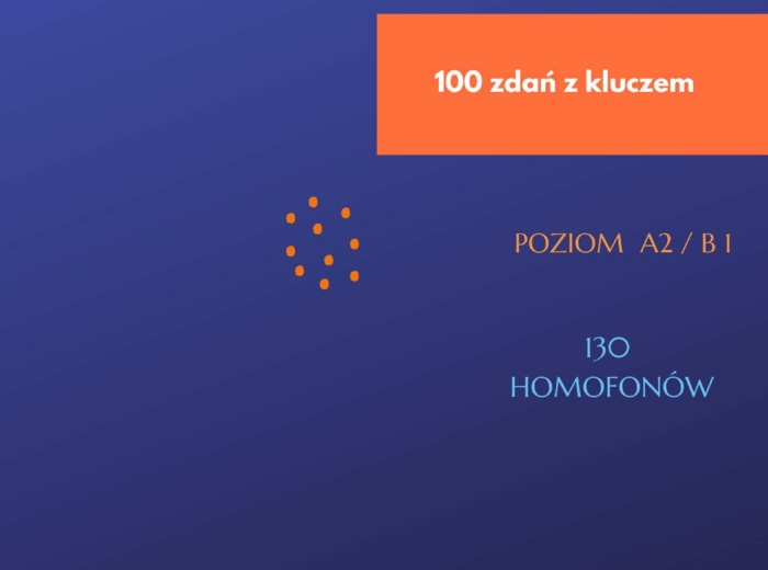 Seria Master: Opanuj homofony.