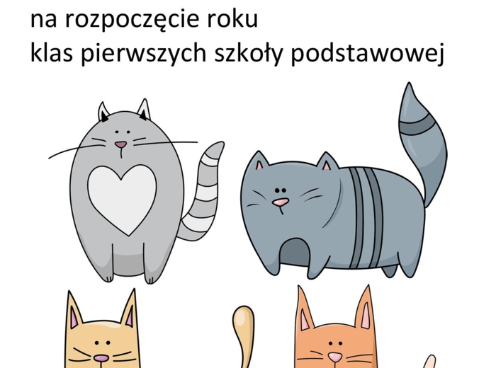 Chodzę do szkoły, czyli życie w kociej klasie! Scenariusz przedstawienia na rozpoczęcie roku klas pierwszych SP
