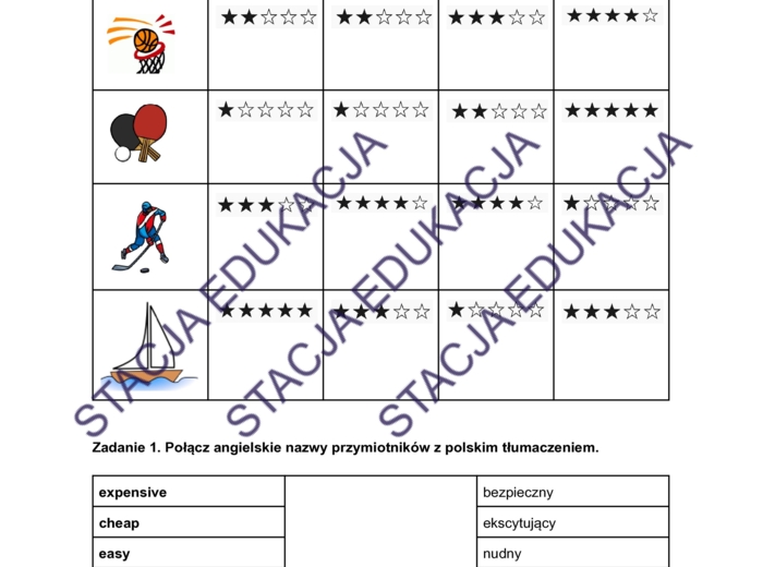 Brainy 5 Unit 3 - stopniowanie przymiotników