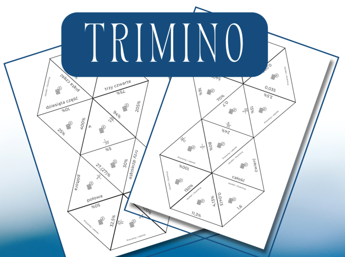 Trimino - Procenty i ułamki
