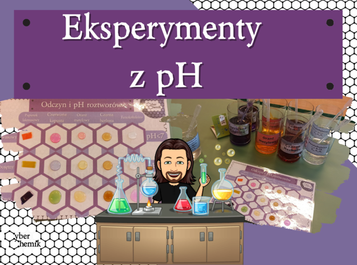 Klasa 7 i 8. Chemia. Eksperymenty z pH​