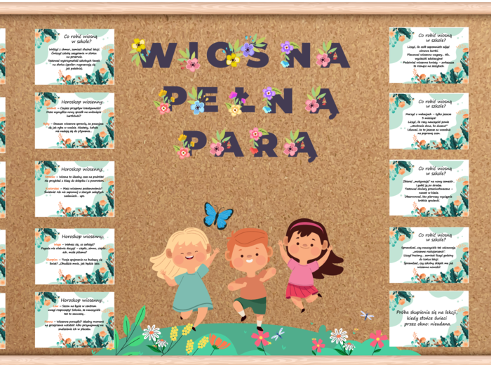 Gazetka z humorem - Wiosna pełną parą!