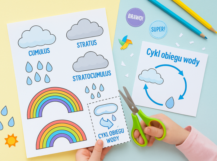 Lapbook „Pogoda wokół nas”