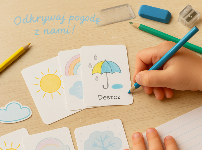 Zestaw kart pracy „Pogoda w obrazkach”