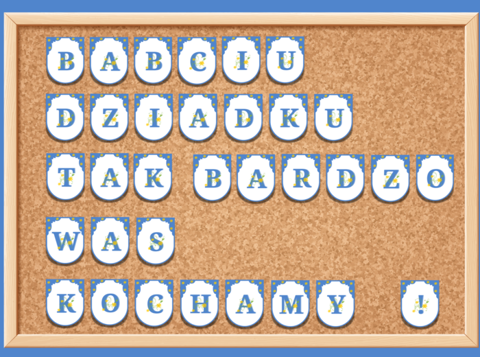 DZIEŃ BABCI i DZIADKA - BABCIU! DZIADKU! TAK BARDZO WAS KOCHAMY!