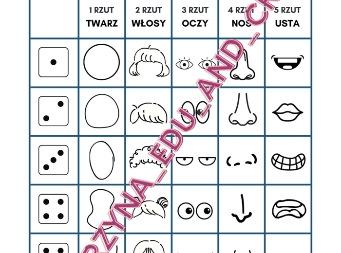 Wyturlaj - kreatywne ćwiczenia z kostkami do gry