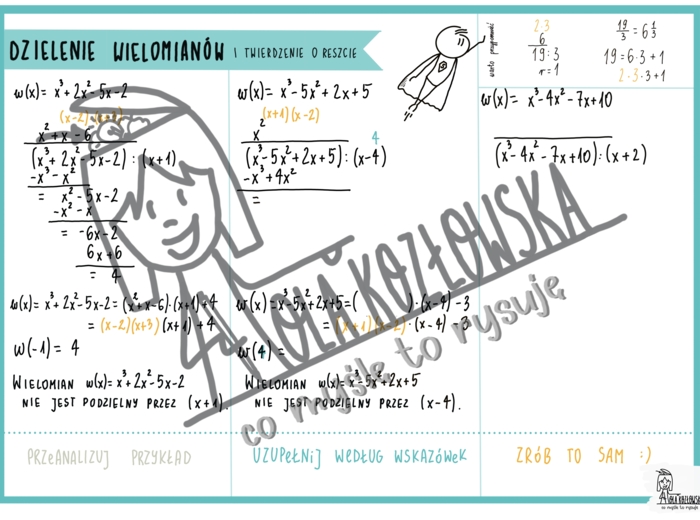 Dzielenie wielomianów