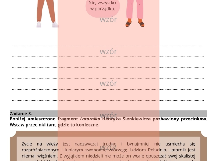 Ćwiczenia interpunkcyjne