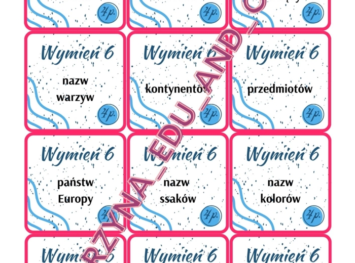Wymień 3-4-5-6 - gra karciana, część 1 - ogólna