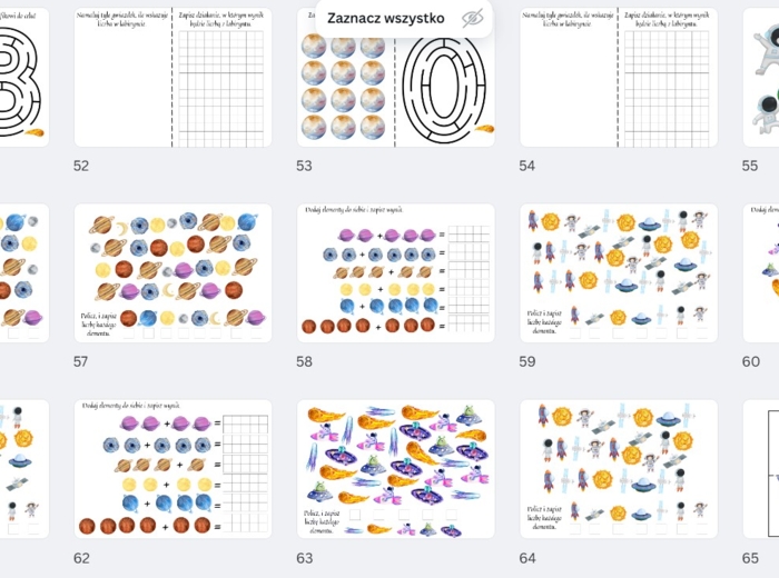 MATERIAŁY NA REWALIDACJĘ DLA PRZEDSZKOLAKÓW I KLAS 1-3