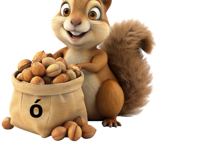 Ortografia z wiewiórką – dekoracja i utrwalenie