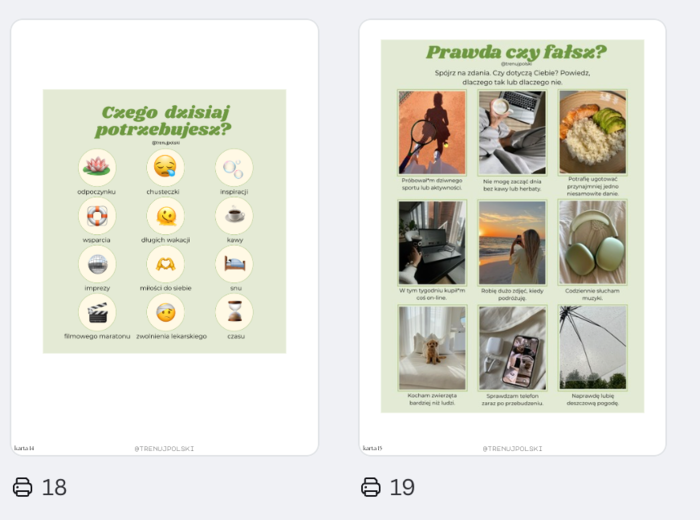 Rozgrzewka językowa 🔥 – ćwiczenia konwersacyjne 🗣️