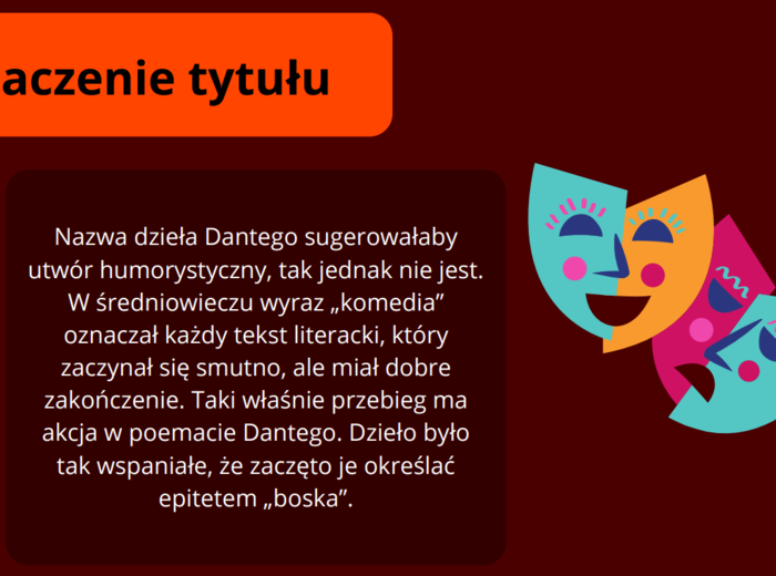 Do piekła z Dantem - prezentacja z "Piekła" Dante Alighieri