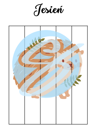 Jesienne Puzzle – Zestaw 6 Układanek dla Przedszkolaków i Młodszych Uczniów – Idealne na Pierwszy Dzień Jesieni