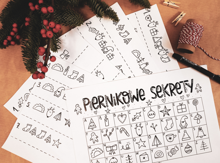 "PIERNIKOWE SEKRETY" - zaszyfrowane hasła