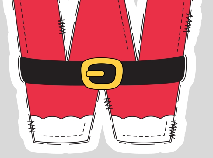 WITAJ ŚWIĘTY MIKOŁAJU - napis