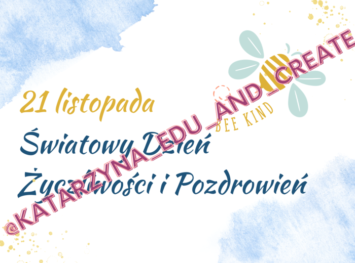 Dzień Życzliwości i Pozdrowień - gazetka