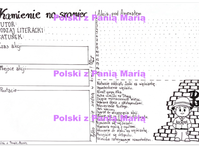 Kamienie na szaniec - pakiet lekturowy
