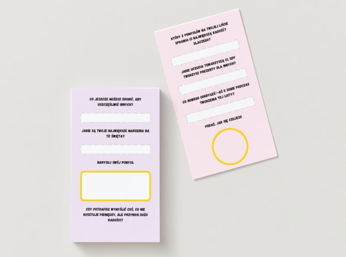 Lista życzeń. Co chciałbyś otrzymać? Co chciałbym podarować?