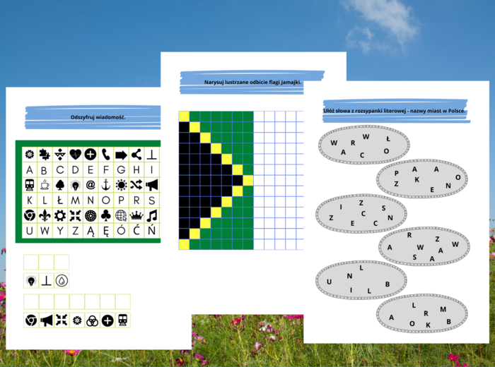 Ćwiczenia na koncentrację kl. 4 – 6 cz. 1