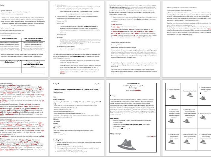 Kapelusz za 100 tysięcy - scenariusze lekcji, karty pracy, karty do gry. Lektura dodatkowa .