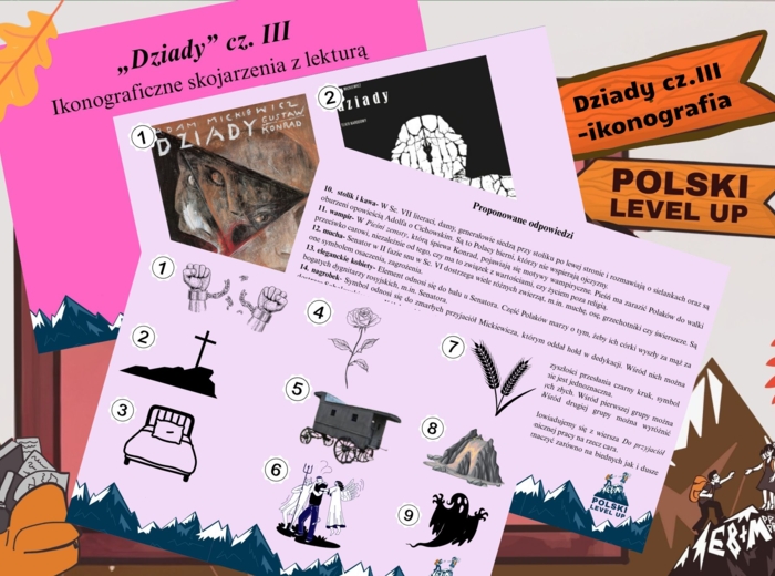 Dziady cz. III_ikonki i okładki_Polski Level Up