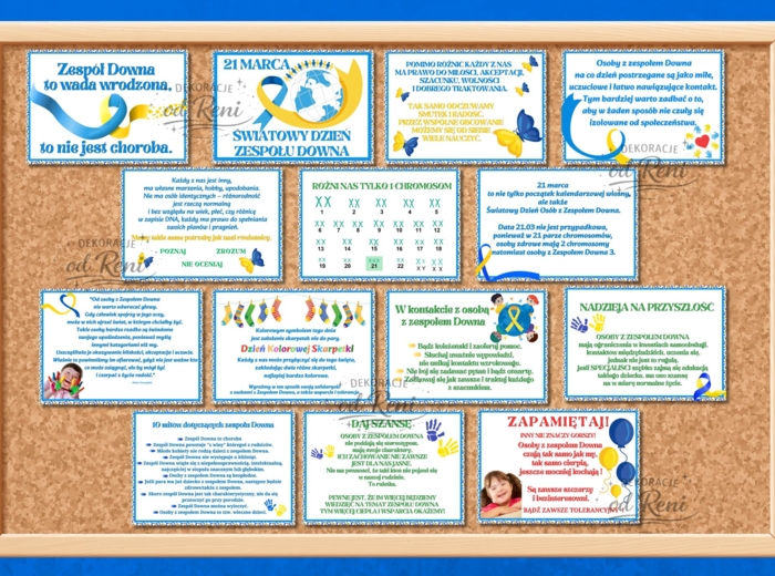 Gazetka na Dzień Zespołu Downa