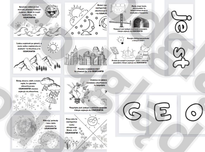 Gazetka całoroczna- Geografia