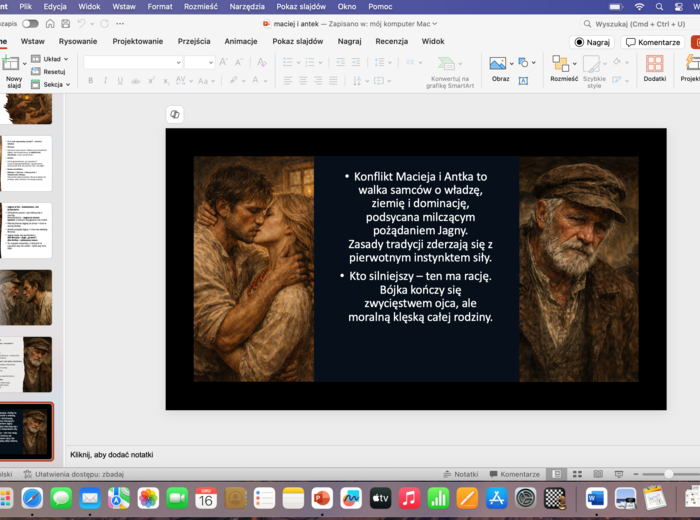 Pierwotne instynkty w "Chłopach" - konflikt Macieja z Antkiem