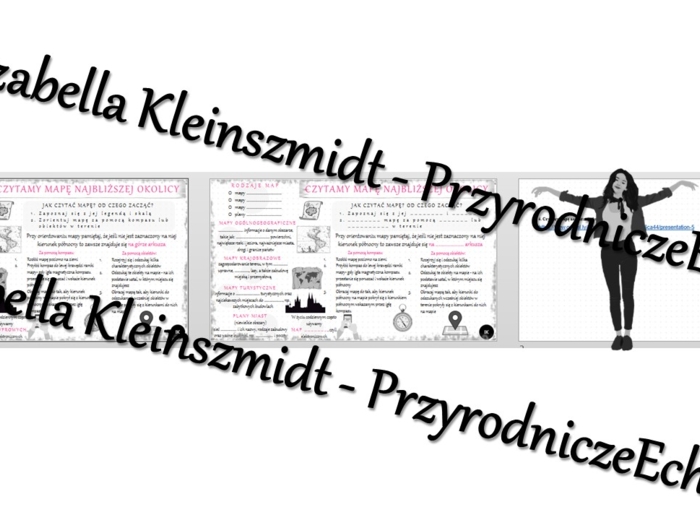 Minizestaw na temat „Czytamy mapę najbliższej okolicy„ – sketchnotka + karta pracy w power point + gratisowy link do prezentacji multimedialnej niekomercyjnej wykonanej w genial.ly do indywidualnego pobrania i użycia do celów niekomercyjnych. Geografia 5