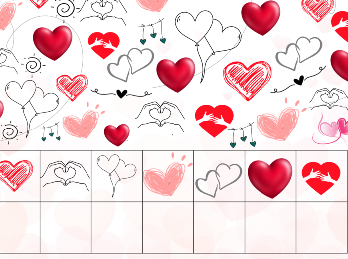 Wyszukiwanka na walentynki