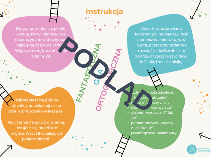 Planszowa gra ortograficzna