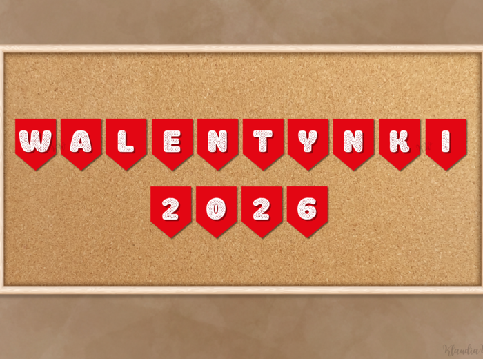 Walentynki - girlanda (PDF)