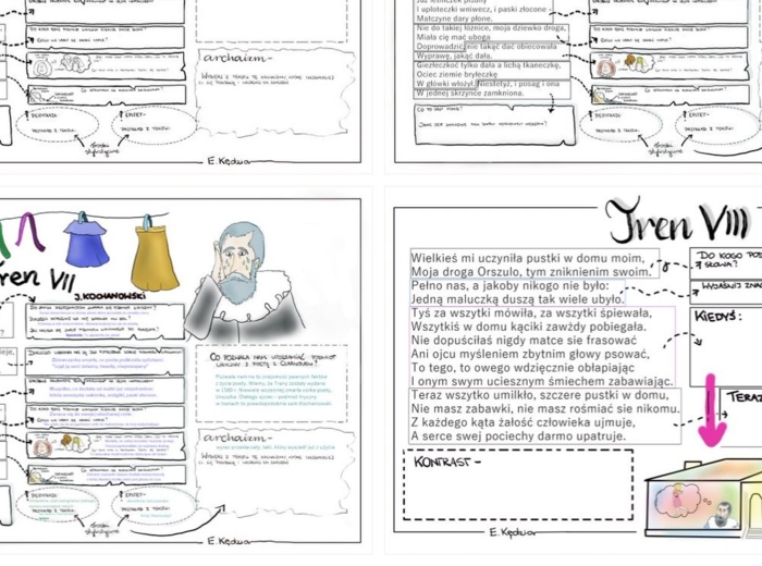 Tren VII i Tren VIII - karty pracy