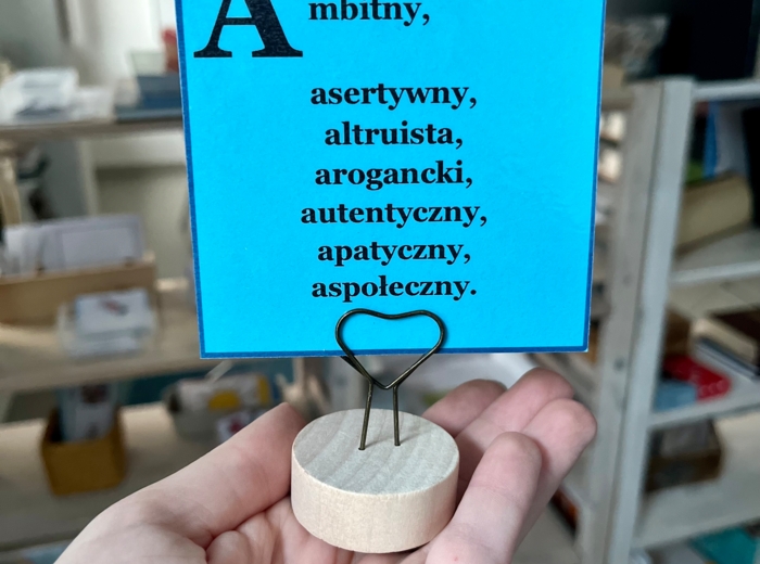 Cechy charakteru bohatera literackiego - poszerzanie słownictwa