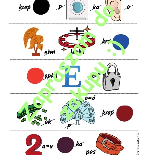 Rebusy z kropką w roli głównej - Dzień Kropki.