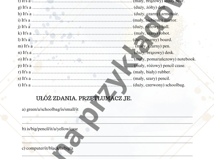 ZESTAW BRAINY 4, UNIT 1 - KARTY PRACY, KARTY DO GIER