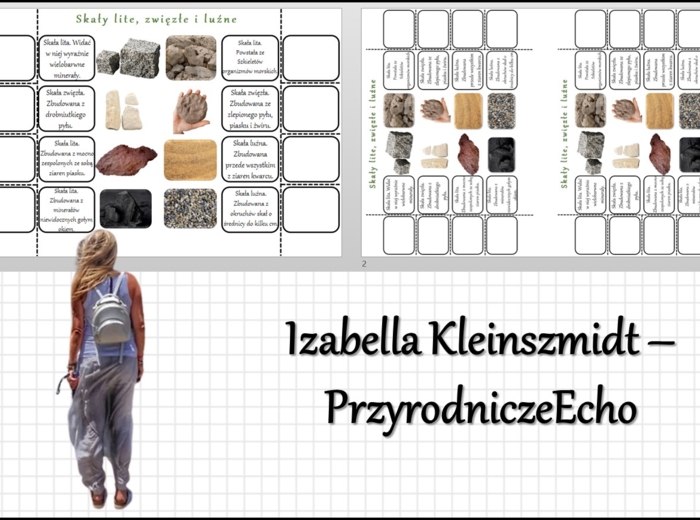 Notatka okienkowa „Skały lite, zwięzłe i luźne” w pdf. „Czy wszystkie skały są twarde?” – Przyroda 4 dział „Poznajemy krajobraz najbliższej okolicy”.