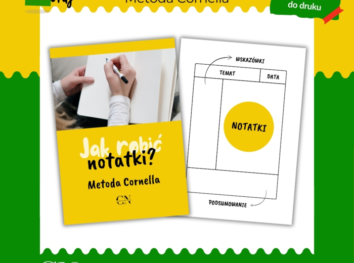 Jak robić notatki? Metoda Cornella – kompletny przewodnik PDF