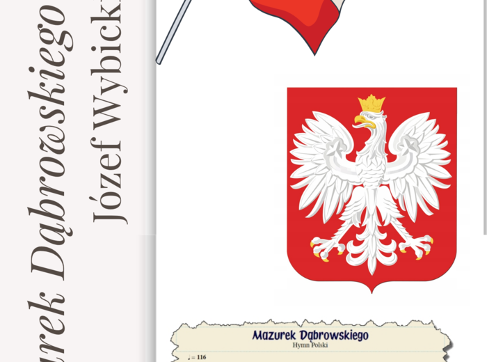 Mazurek Dąbrowskiego - Józef Wybicki (8 stron opracowania + test z odpowiedziami)