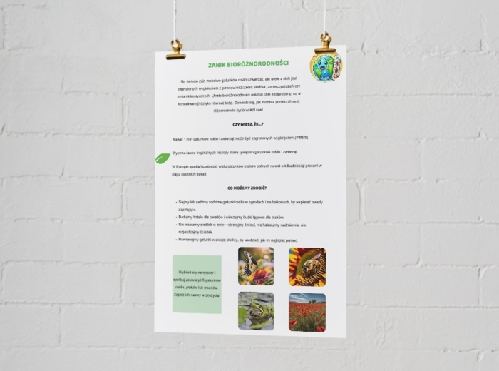 Infografiki o zagrożeniach środowiskowych